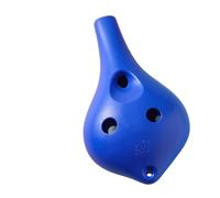 Mini Ocarina 6-hole ocarina for beginners with plastic accessories for students to play the instrument alto C(5)