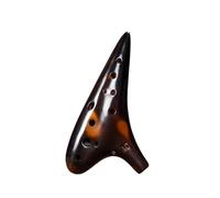 Mini Ocarina AC Ceramic Flute 12 Hole Travel Souvenir Teaching Ocarina Pendant Suitable for Playing