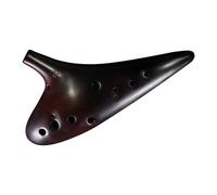 Mini Ocarina Authentic ocarina instrument 12 holes BC bass C key lacquer smoked performance grade