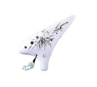 Mini Ocarina Beginner's Ocarina 12-hole professional instrument smoked ocarina school teaching crafts(2)