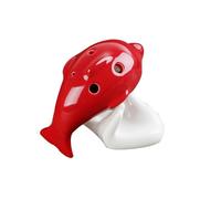 Mini Ocarina Beginner's Ocarina 6-hole Ocarina Instrument Six-hole Ocarina Use Beginner's Red