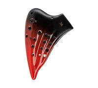 Mini Ocarina Carefully Polished Triple Ocarina Alto C Ceramic Ocarina Ocarina Professional(Color:3)