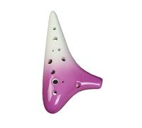 Mini Ocarina Ceramic 12-hole ocarina soprano F key professional beginner playing student instrument tutorial(2)