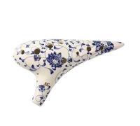 Mini Ocarina Ceramic Ocarina 12 Hole Classic Celadon Alto AC Tone