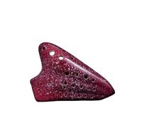 Mini Ocarina Ceramic Ocarina 16 Hole Alto C Key AC Triple Ocarina Professional Instrument(Color:8)