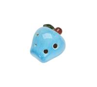 Mini Ocarina Ceramic Ocarina Instrument Easy to Play Cute Shape Ocarina Suitable for Beginners(Color:1)