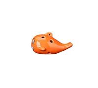 Mini Ocarina Ceramic Ocarina Instrument Easy to Play Cute Shape Ocarina Suitable for Beginners(Color:5)