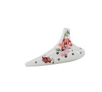 Mini Ocarina Chrysanthemum painted SC treble C professional playing ocarina 12 hole instrument