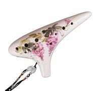 Mini Ocarina Classic ocarina 12-hole alto C key for beginners to play ac professional performance(7)