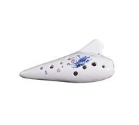 Mini Ocarina Classical Instrument Ceramic Ocarina 12 Hole Kiln Fired Ceramic Alto C Painted Ocarina