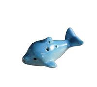 Mini Ocarina Cute shape ocarina 6 holes suitable for playing(Color:1)