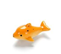Mini Ocarina Cute shape ocarina 6 holes suitable for playing(Color:4)