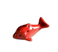 Mini Ocarina Cute shape ocarina 6 holes suitable for playing(Color:5)
