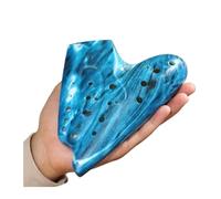 Mini Ocarina Deluxe Triple Ocarina Alto C Key Professional Ocarina Rare Beginner Music Belt Accessories(Color:2)