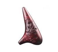 Mini Ocarina Fengya Ocarina 12-hole alto C tone relief ceramic ocarina musical instrument student beginner ocarina(Color:1)