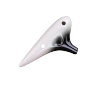 Mini Ocarina Gradient black 12-hole performance instrument alto C key AC professionally produced