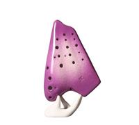 Mini Ocarina Gradient three-tube ocarina Ceramics making piano shop teaching playing ocarina manufacturer wholesale(2)