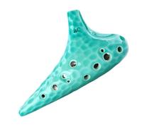 Mini Ocarina Green AC alto C ocarina 12-hole sea wave beginner teaching materials performance level