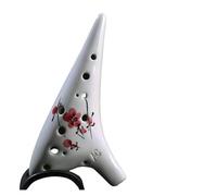 Mini Ocarina Hand-painted 12-hole z alto c-key ac ocarina playing school wholesale zero basis(4)