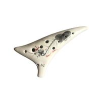 Mini Ocarina Hand-painted ocarina 12-hole ocarina alto AC tune flute ethnic musical instrument
