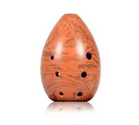 Mini Ocarina Hand Polished Fired 8 Hole Antique Clay Xun Instrument Ceramic Xun Chinese Ocarina(Color:1)