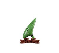 Mini Ocarina Handmade Ocarina Ceramic Flute Alto C Key Instrument 12 Holes(Color:3)