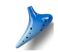 Mini Ocarina Indigo blue ocarina instrument 12-hole professional ocarina instrument + ethereal and melodious sound