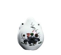 Mini Ocarina Large double-eared hand-painted ocarina 6-hole Tai Chi 6-hole ocarina beginner's entry-level instrument(4)