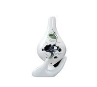Mini Ocarina Long mouth hand-painted ocarina 6 holes ac key school teaching music teaching instrument(7)
