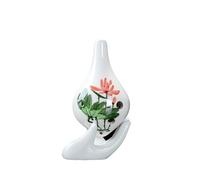 Mini Ocarina Long mouth hand-painted ocarina 6 holes ac key school teaching music teaching instrument(6)