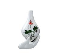 Mini Ocarina Long mouth hand-painted ocarina 6 holes ac key school teaching music teaching instrument(2)