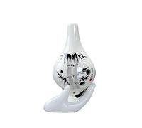 Mini Ocarina Long mouth hand-painted ocarina 6 holes ac key school teaching music teaching instrument(10)
