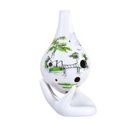 Mini Ocarina Long-mouthed ocarina 6-hole school recommended alto ac key instrument for beginners(1)