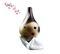 Mini Ocarina Long-mouthed ocarina 6-hole school recommended alto ac key instrument for beginners(2)
