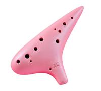 Mini Ocarina Matte powder upgraded ocarina 12 holes for beginners entry alto C key professional pottery xun
