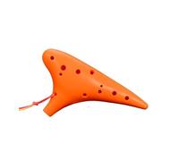 Mini Ocarina Multi-color ordinary 12-hole ocarina alto ac tuned school piano shop performance grade musical instrument plastic(2)