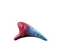 Mini Ocarina New 12-hole AC Ocarina Starry Sky 12-hole alto C-key ocarina with good tone and good tone(10)