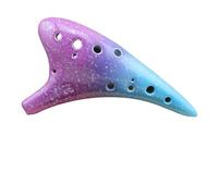 Mini Ocarina New 12-hole AC Ocarina Starry Sky 12-hole alto C-key ocarina with good tone and good tone(11)