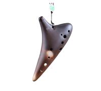 Mini Ocarina Ocarina 12-hole A-G-tuned porcelain clay production with accurate timbre for beginners teaching(1)