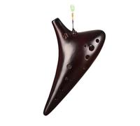 Mini Ocarina Ocarina 12-hole A-G-tuned porcelain clay production with accurate timbre for beginners teaching(2)