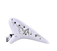 Mini Ocarina Ocarina 12-hole AC professional beginner cracked hand-painted smoked ocarina twelve-hole performance type