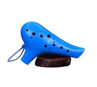 Mini Ocarina Ocarina 12-hole alto AC tune twelve-hole plastic glue beginner entry musical instrument student school(Color:2)