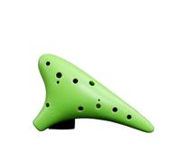 Mini Ocarina Ocarina 12-hole alto AC tune twelve-hole plastic glue beginner entry musical instrument student school(Color:6)