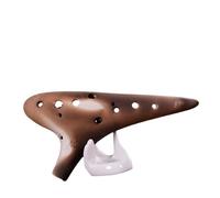 Mini Ocarina Ocarina 12-hole alto ac tuned instrument smoked piano store training
