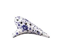 Mini Ocarina Ocarina 12 hole alto C key ocarina S blue and white ocarina AC ocarina professional performance
