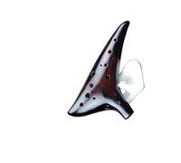 Mini Ocarina Ocarina 12-hole alto C-smoked professional retro ocarina manufacturer