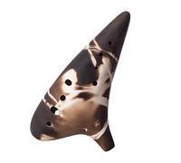 Mini Ocarina Ocarina 12-hole BC bass C key twelve-hole smoked ocarina professional flute performance