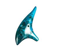 Mini Ocarina Ocarina 12-hole ceramic alto C-note beginner instrument for music lovers(Color:1)