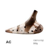 Mini Ocarina Ocarina 12 hole musical instrument handmade dolomite ceramic
