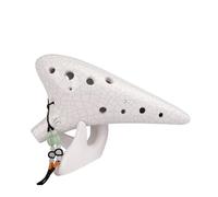 Mini Ocarina Ocarina 12-hole ocarina for beginners alto C key smoked porcelain flute with teaching materials